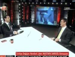 Sunucudan Sarıgül e tepki...