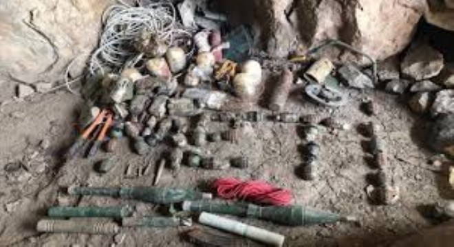Pençe-Kilit Operasyonu nda PKK ya Ait Malzemeler Ele Geçirildi