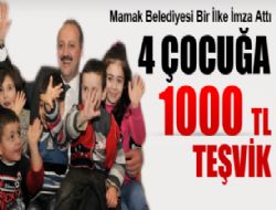 Mamak tan ilginç teşvik!